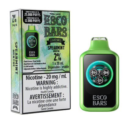 [CLEARANCE] Esco Bars Rechargeable Disposable Vape 20mL