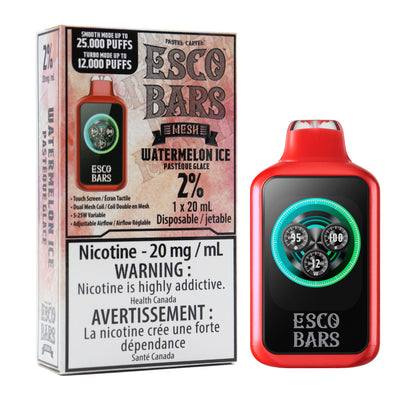 [CLEARANCE] Esco Bars Rechargeable Disposable Vape 20mL
