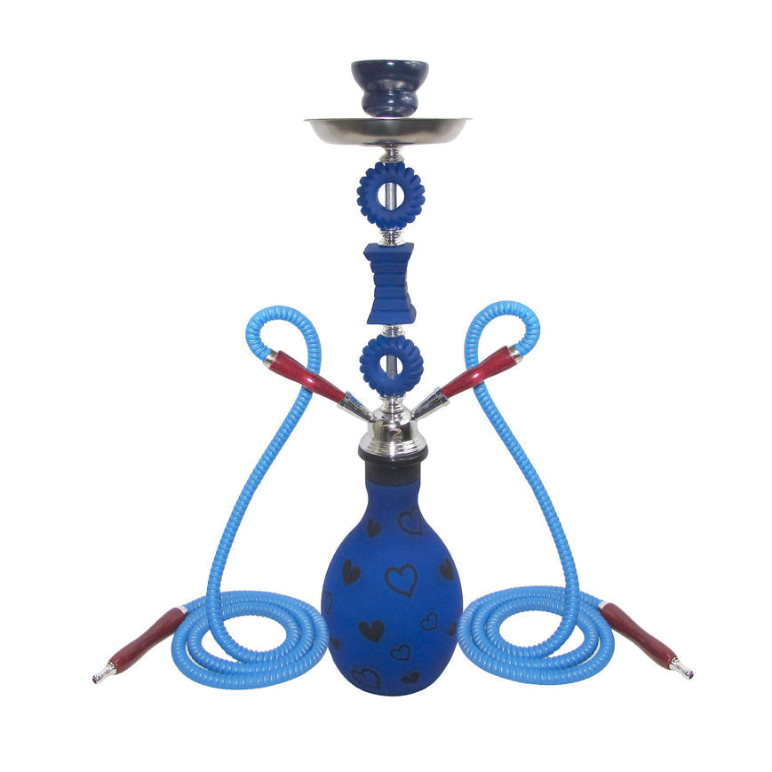 Zebra Heart 2 Hose 28" Hookah