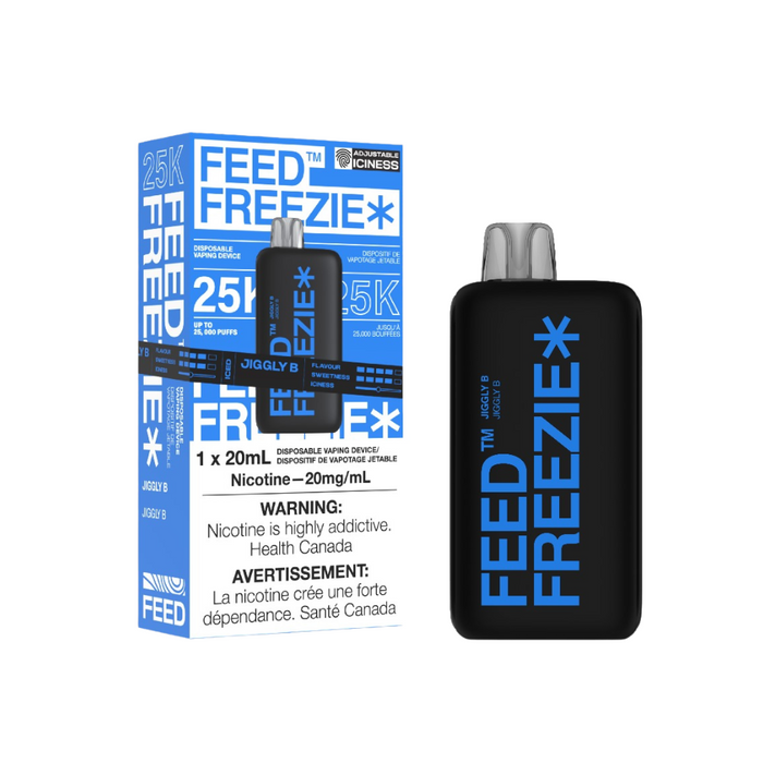 FEED Freezie 25k Puff Vape jetable rechargeable 20 ml