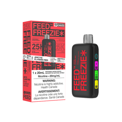 [CLEARANCE] FEED Freezie 25k Puff Rechargeable Disposable Vape 20ml