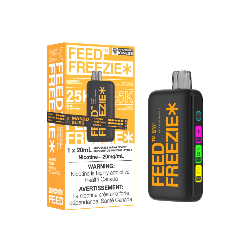 [CLEARANCE] FEED Freezie 25k Puff Rechargeable Disposable Vape 20ml