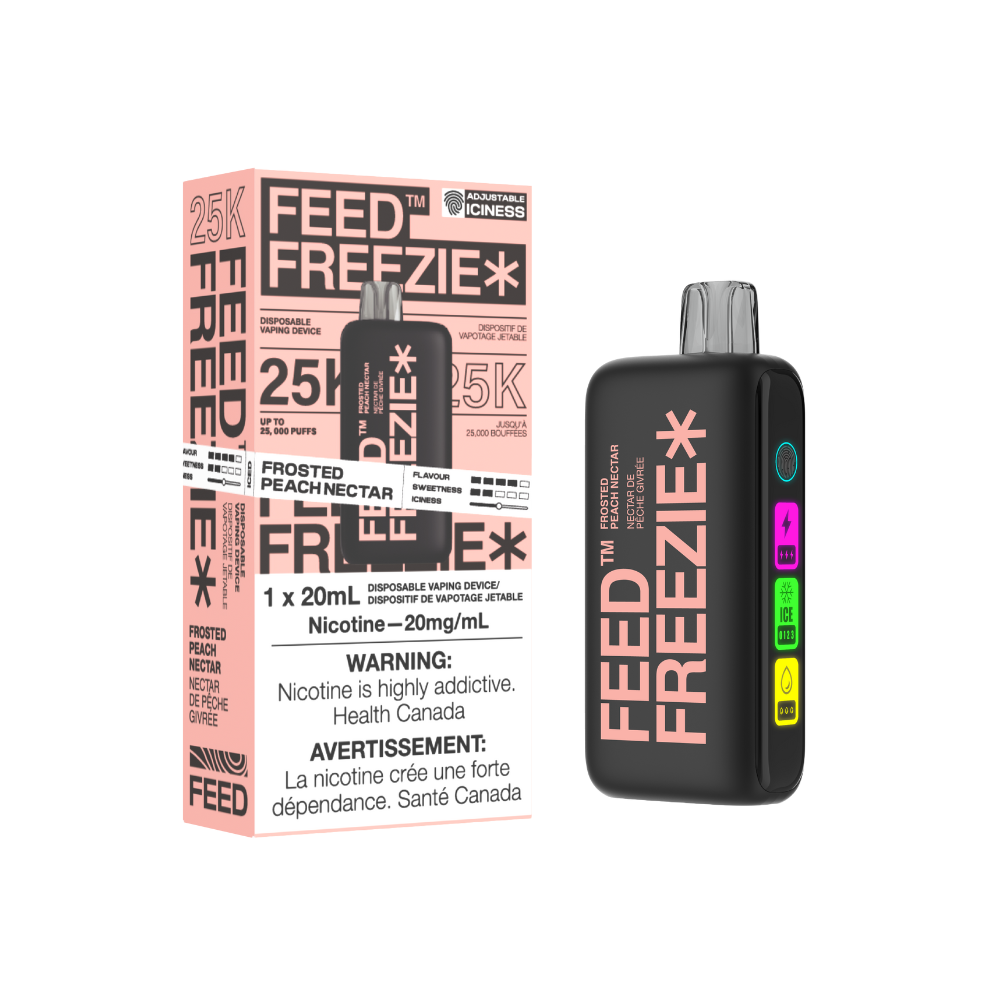 [CLEARANCE] FEED Freezie 25k Puff Rechargeable Disposable Vape 20ml