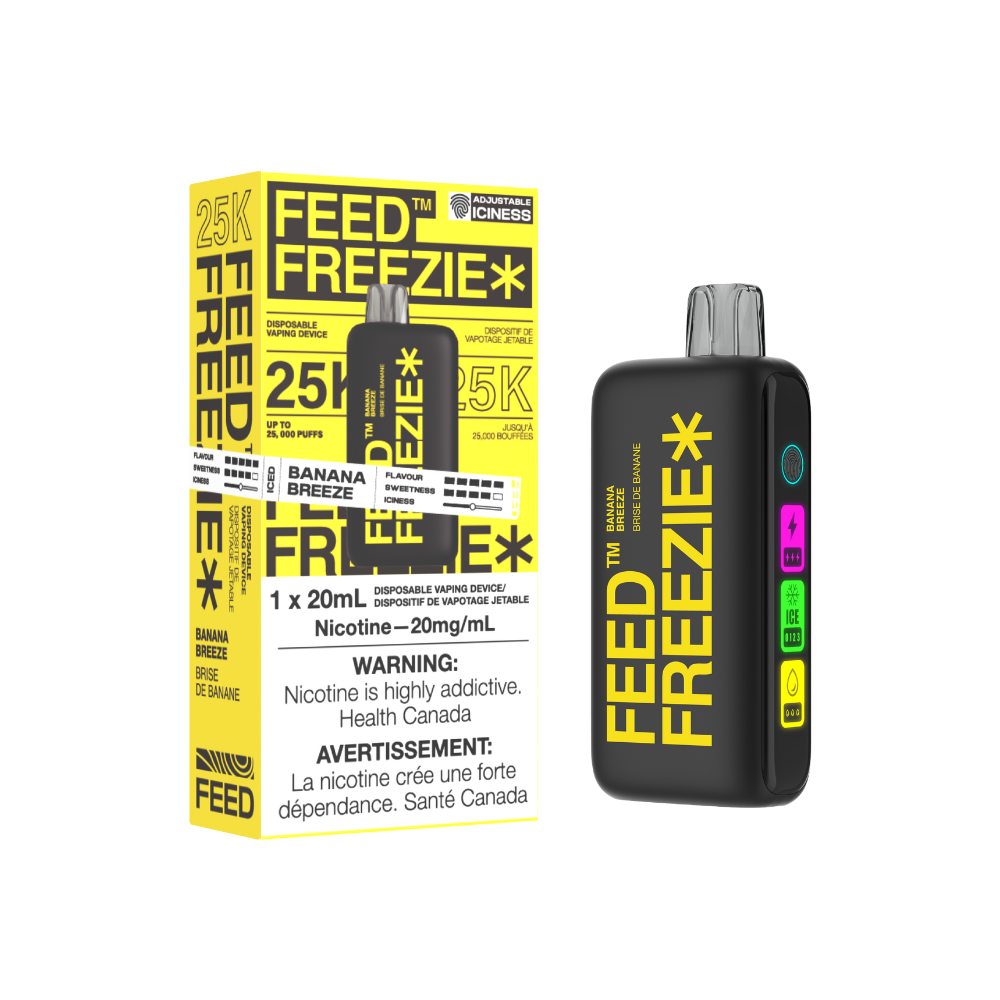 [CLEARANCE] FEED Freezie 25k Puff Rechargeable Disposable Vape 20ml