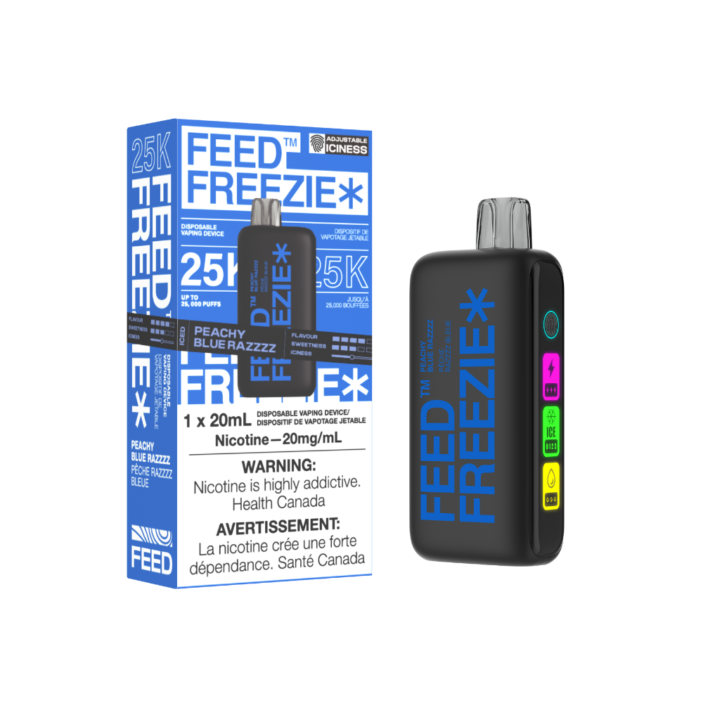 [CLEARANCE] FEED Freezie 25k Puff Rechargeable Disposable Vape 20ml