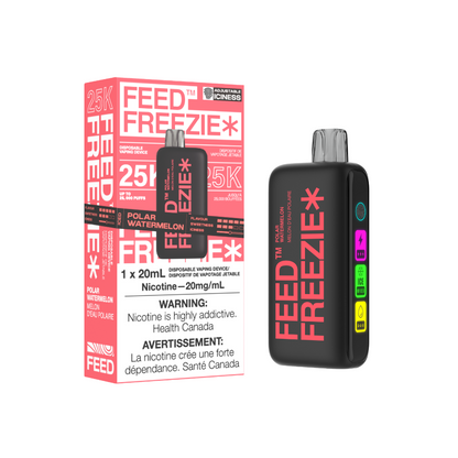 [CLEARANCE] FEED Freezie 25k Puff Rechargeable Disposable Vape 20ml