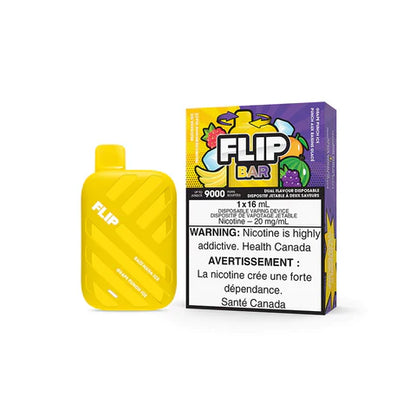 Flip Bar jetable 2 en 1 9000 bouffées rechargeables 16 ml