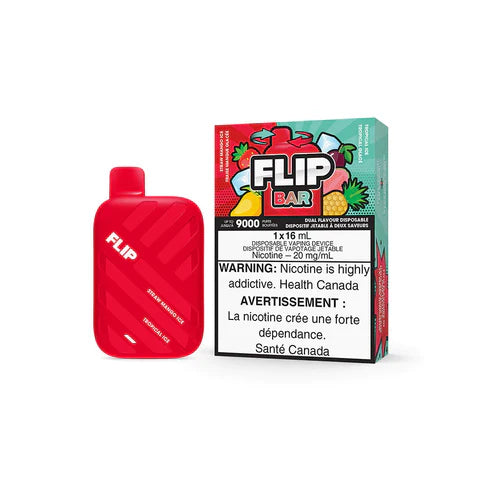 Flip Bar Disposable 2-in-1 9000 Puff Rechargeable 16ml