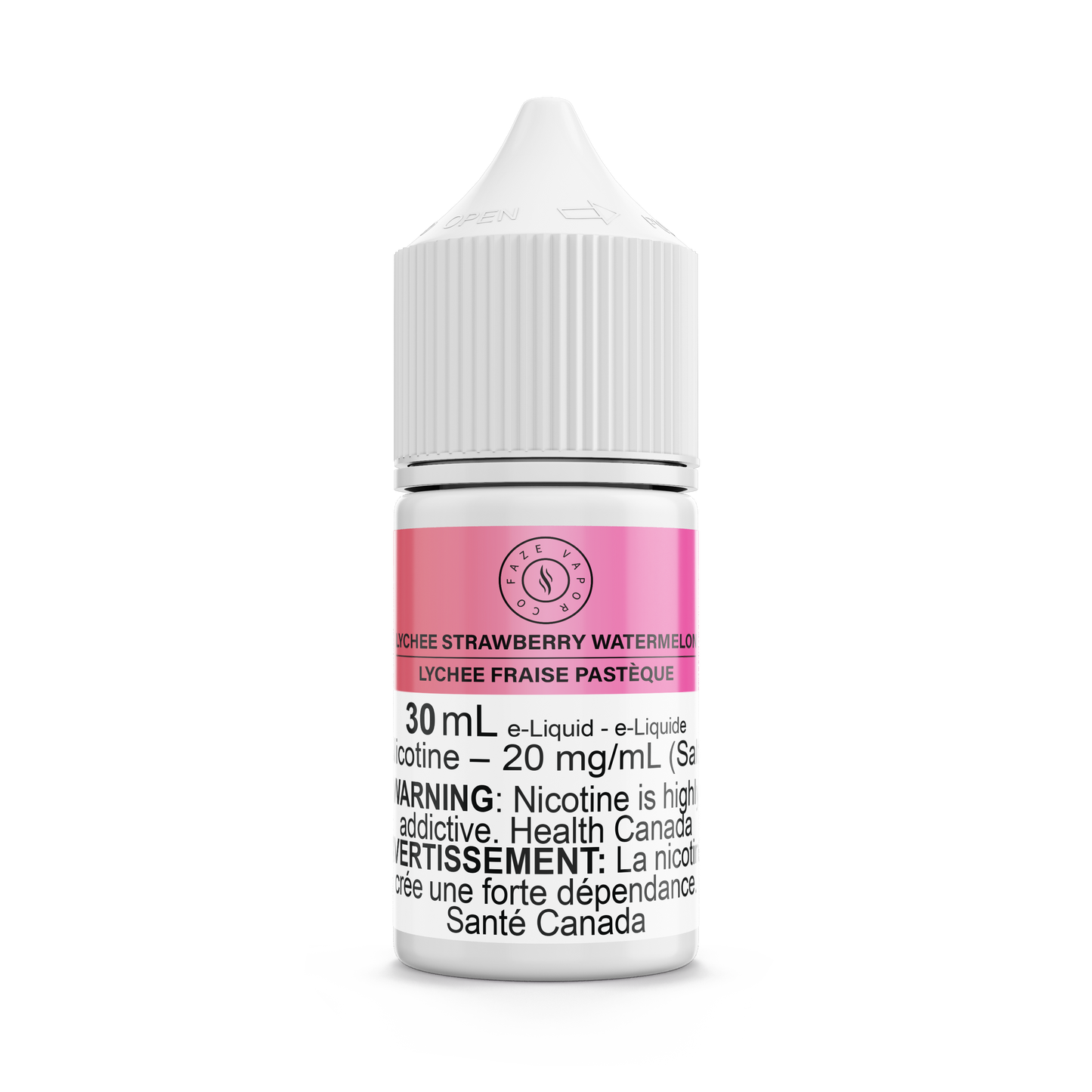 Sels Faze Vapor Co - Litchi Fraise Pastèque