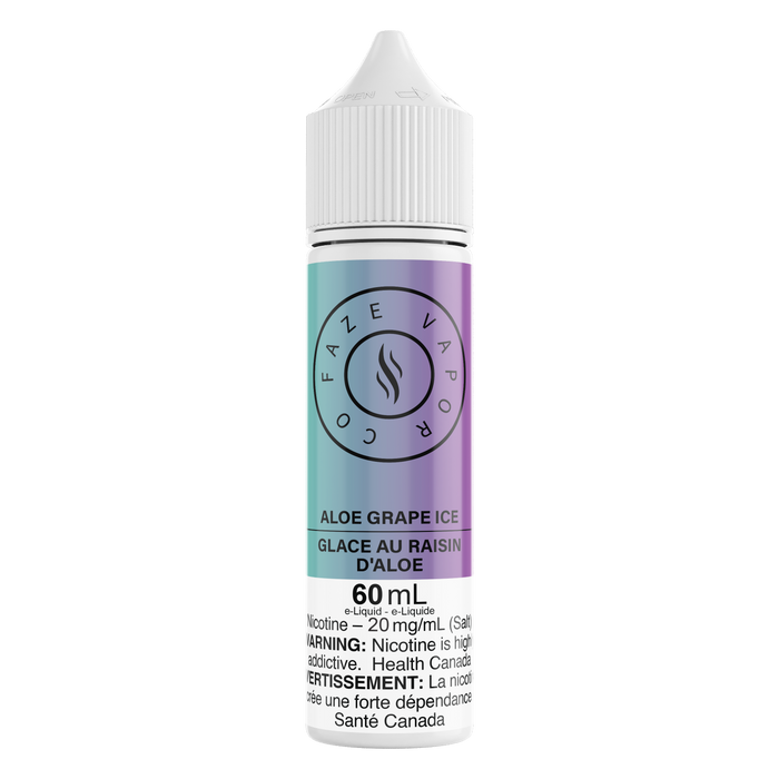 Faze Vapor Co 60 mL Salts - Aloe Grape Ice