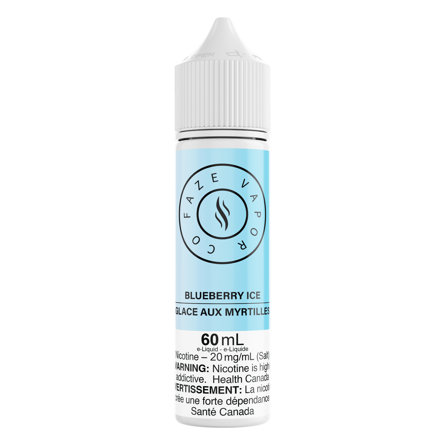 Faze Vapor Co 60 mL Salts - Blueberry Ice