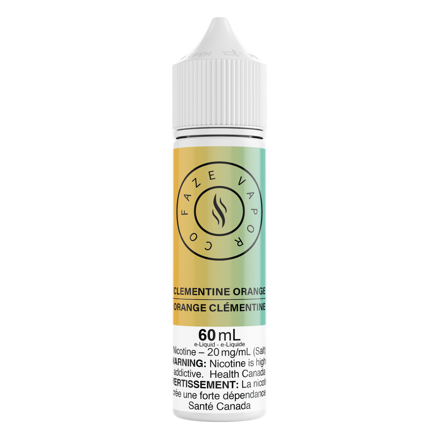 Faze Vapor Co 60 mL Salts - Clementine Orange