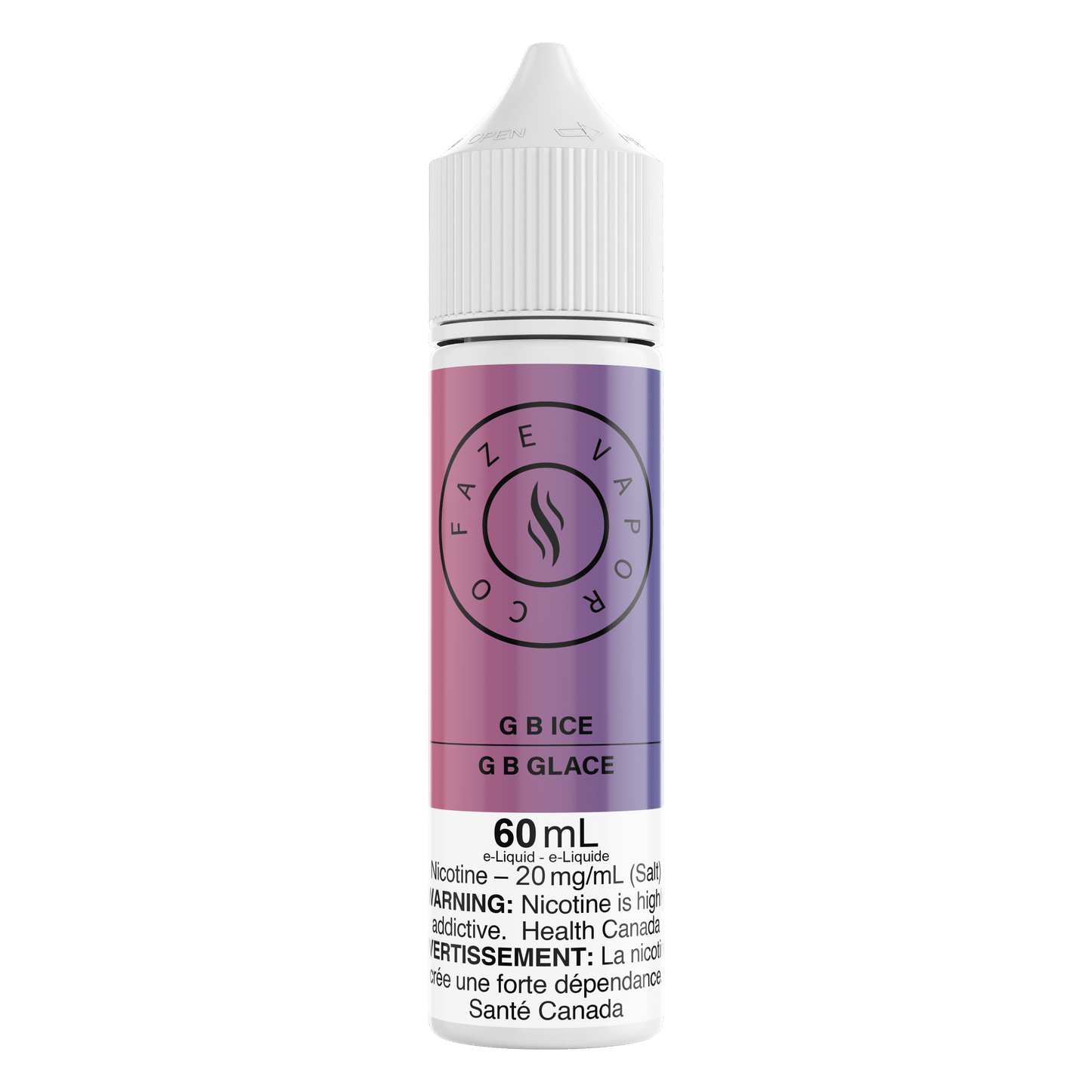 Faze Vapor Co 60 mL Salts - GB Ice