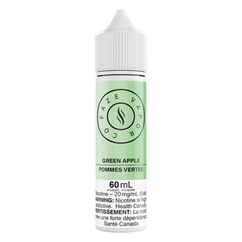 Faze Vapor Co 60 mL Salts - Green Apple