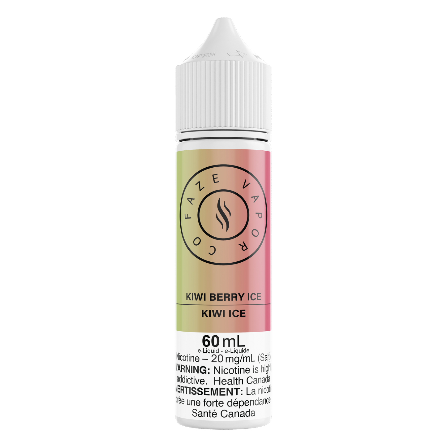 Faze Vapor Co 60 mL Salts - Kiwi Berry Ice