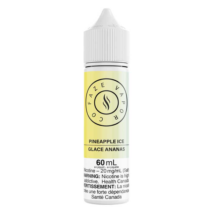 Faze Vapor Co 60 mL Salts - Pineapple Ice