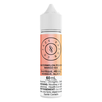 Faze Vapor Co 60 mL Salts - Watermelon Peach Mango Ice