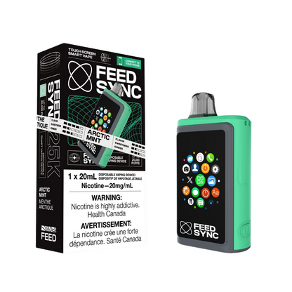 Feed Sync 25k Puff 20mL Rechargeable Disposable Vape