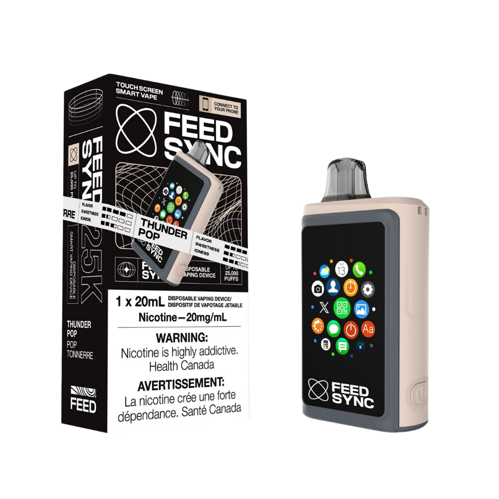 Feed Sync 25k Puff 20mL Rechargeable Disposable Vape