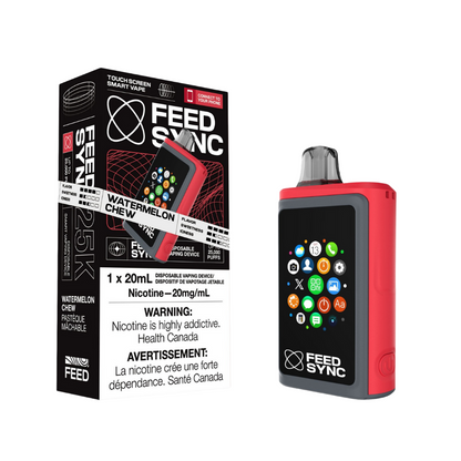 Feed Sync 25k Puff 20mL Rechargeable Disposable Vape