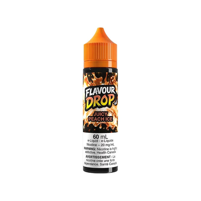 Flavour Drop 60mL Salt - Juicy Peach Ice