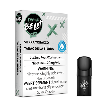 Flavour Beast STLTH/ALLO S-Pod Pack Flavor Sierra Tobacco