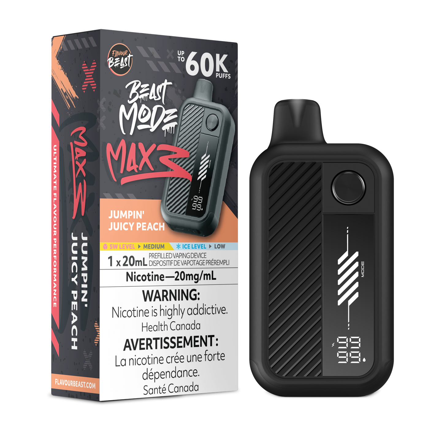 Flavour Beast Mode MAX 3 Disposable Vape 20mL