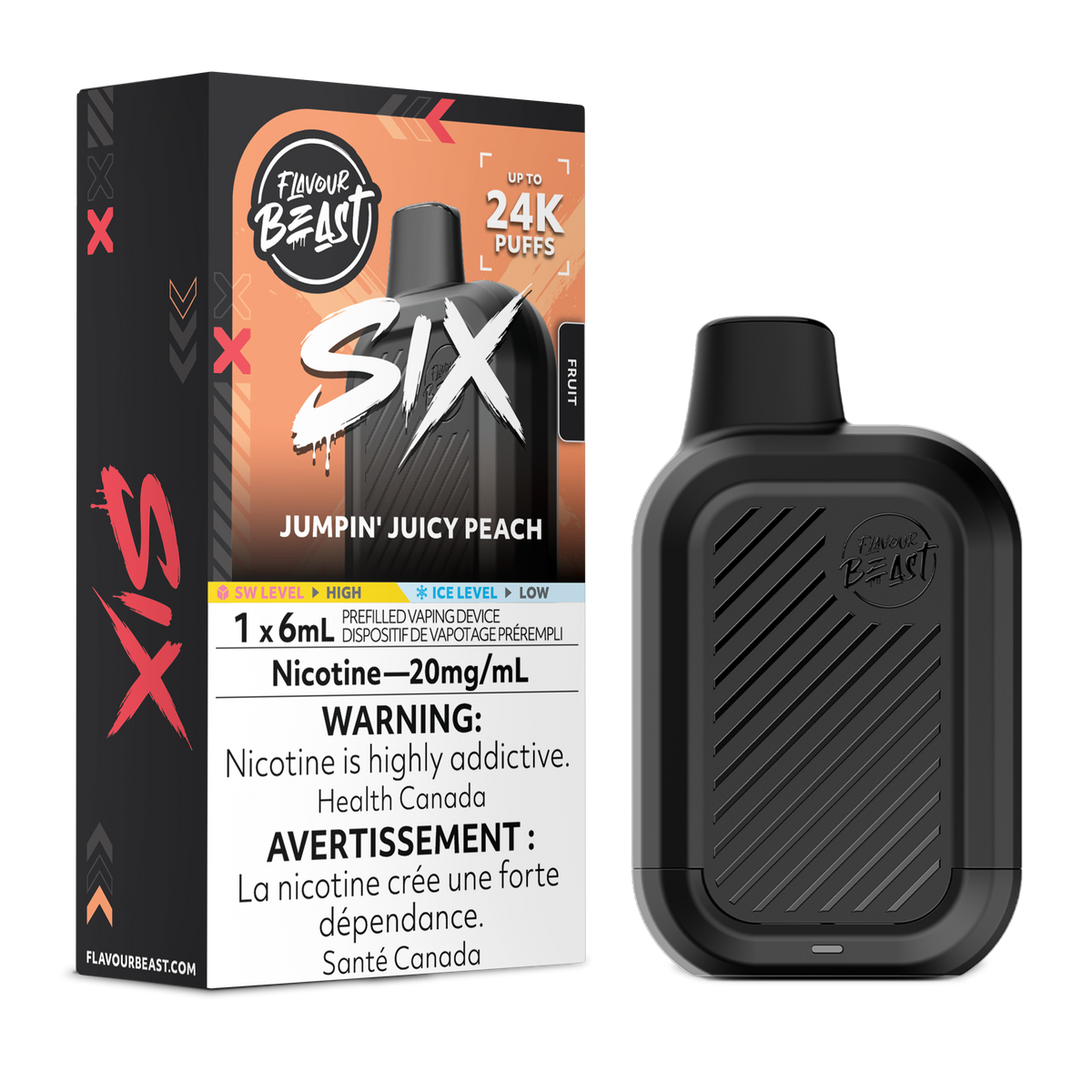 Flavour Beast SIX Disposable Vape 6mL