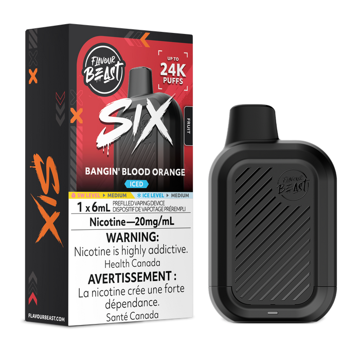 Flavour Beast SIX Disposable Vape 6mL