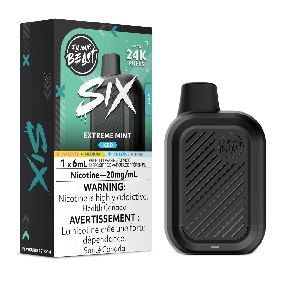 Flavour Beast SIX Disposable Vape 6mL