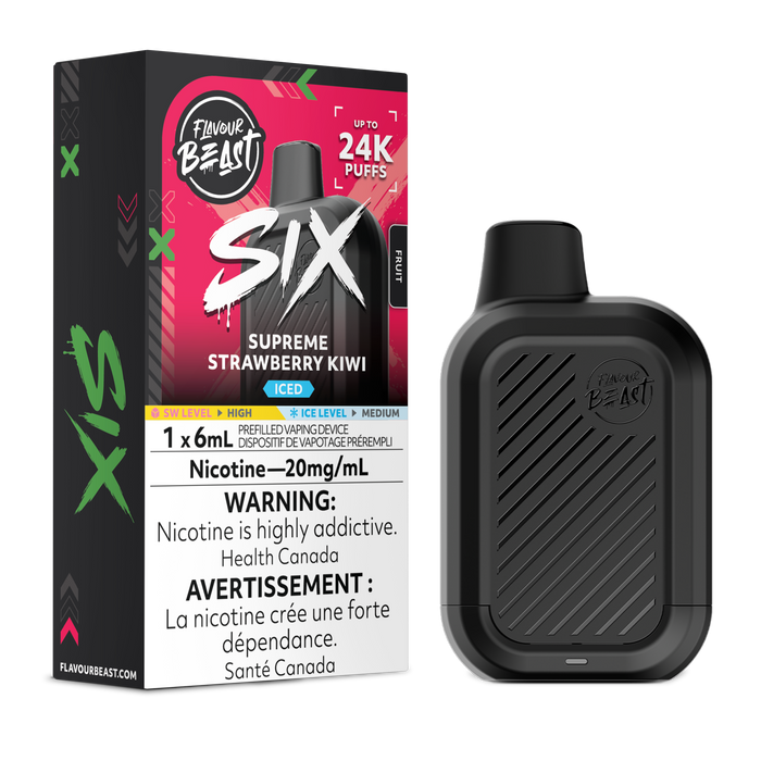 Flavour Beast SIX Disposable Vape 6mL