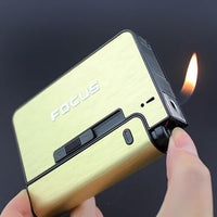 Focus Pioneer Protective Cigarette Case with Lighter Slot