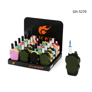 Click-It - Transponder Single Flame Torch Lighter