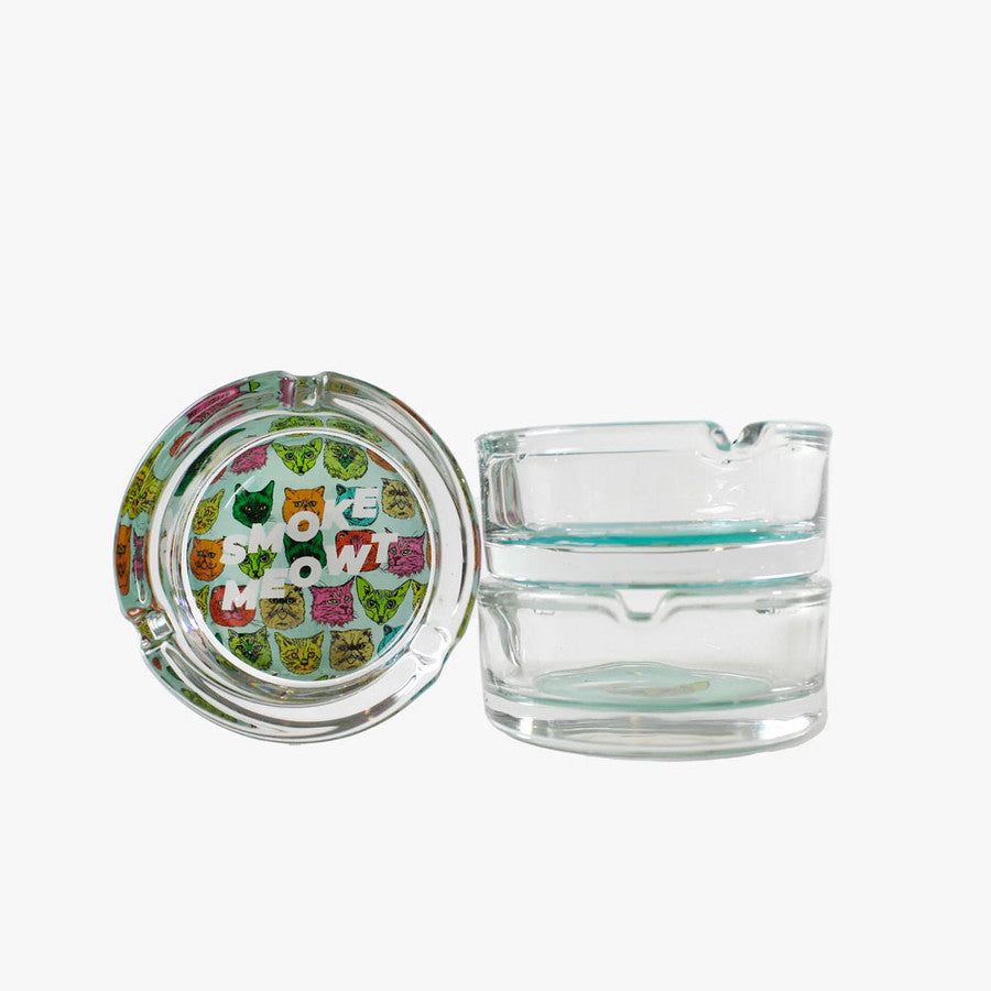 Cendrier en verre Giddy 3"