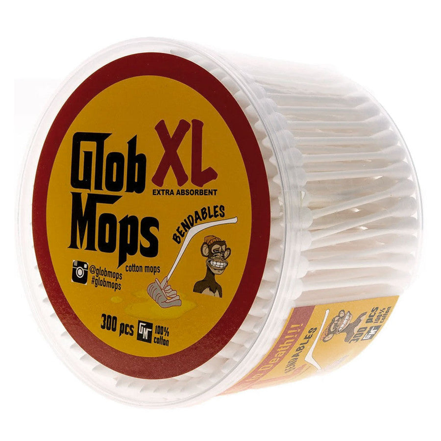 Cotons-tiges pliables Glob Mops XL extra absorbants (300 pièces)