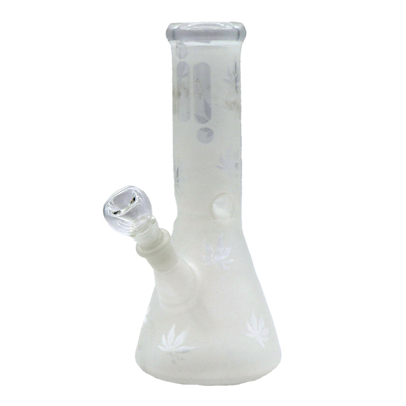 Infyniti 10" Frosted Beaker Bong with Ice Catcher