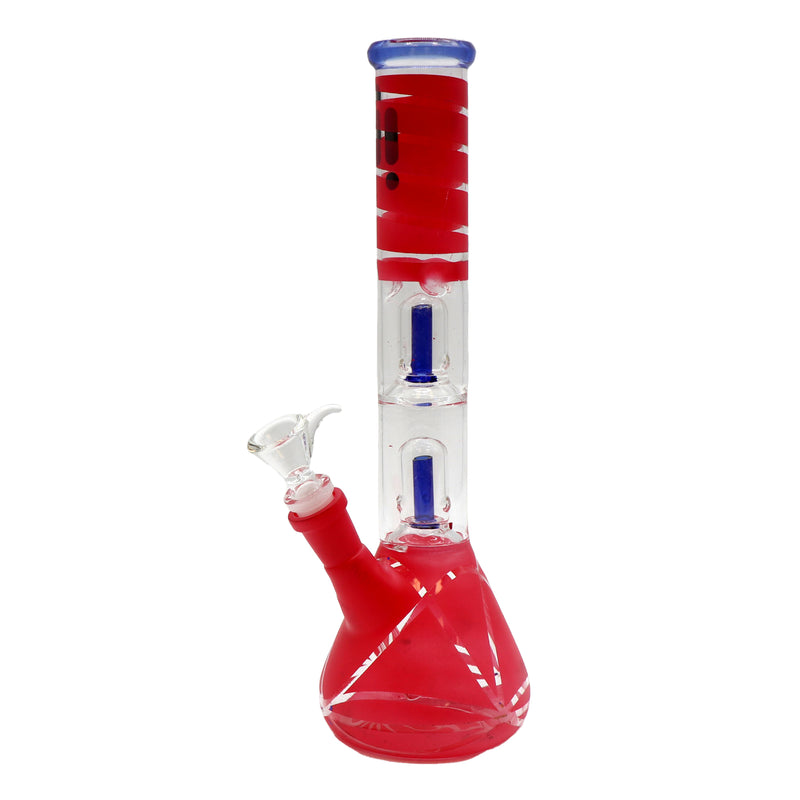 Infyniti 12" Water Bong with Double Splashguard and Ice Catcher