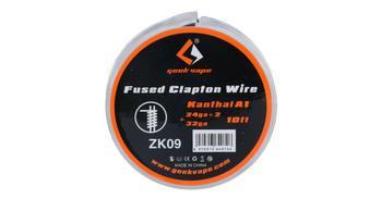 10ft GeekVape KA A1 Fused Clapton Wire (24GA*2+32GA) (ZK09)