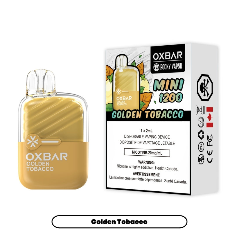 OXBAR X Rocky Vapor Mini 1200 Puff Disposable Vape