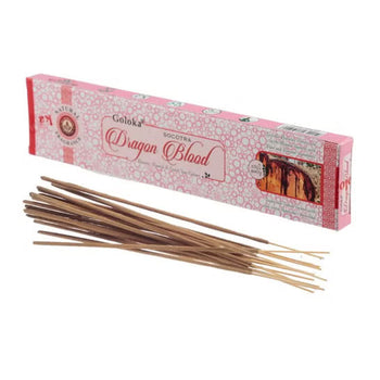 Goloka – Dragon Blood 9″ Incense Sticks (15g)