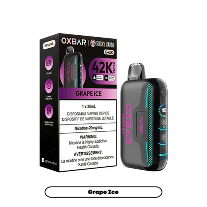 [CLEARANCE] OXBAR X Rocky Vapor G42K Disposable Vape 20mL