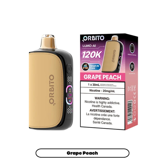 Orbito Lumo AI 120K Disposable Vape 30mL