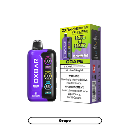 [CLEARANCE] OXBAR X Rocky Vapor Tri Fusion Disposable Vape 30mL