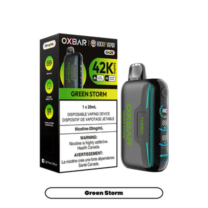 [CLEARANCE] OXBAR X Rocky Vapor G42K Disposable Vape 20mL