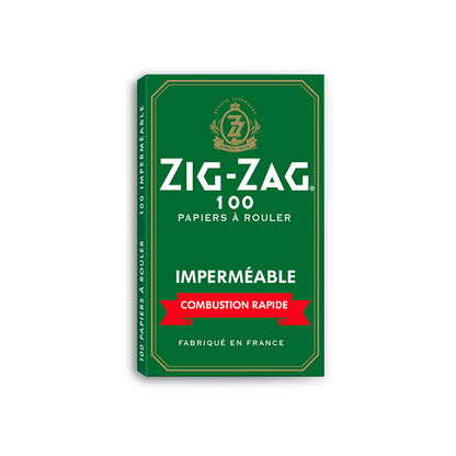 Zig-Zag | Feuilles à rouler vertes résistantes à l'humidité