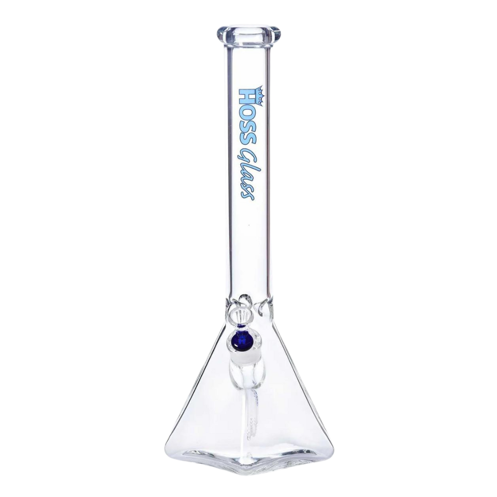 Hoss Glass - 18" 7mm Pyramid Base Beaker