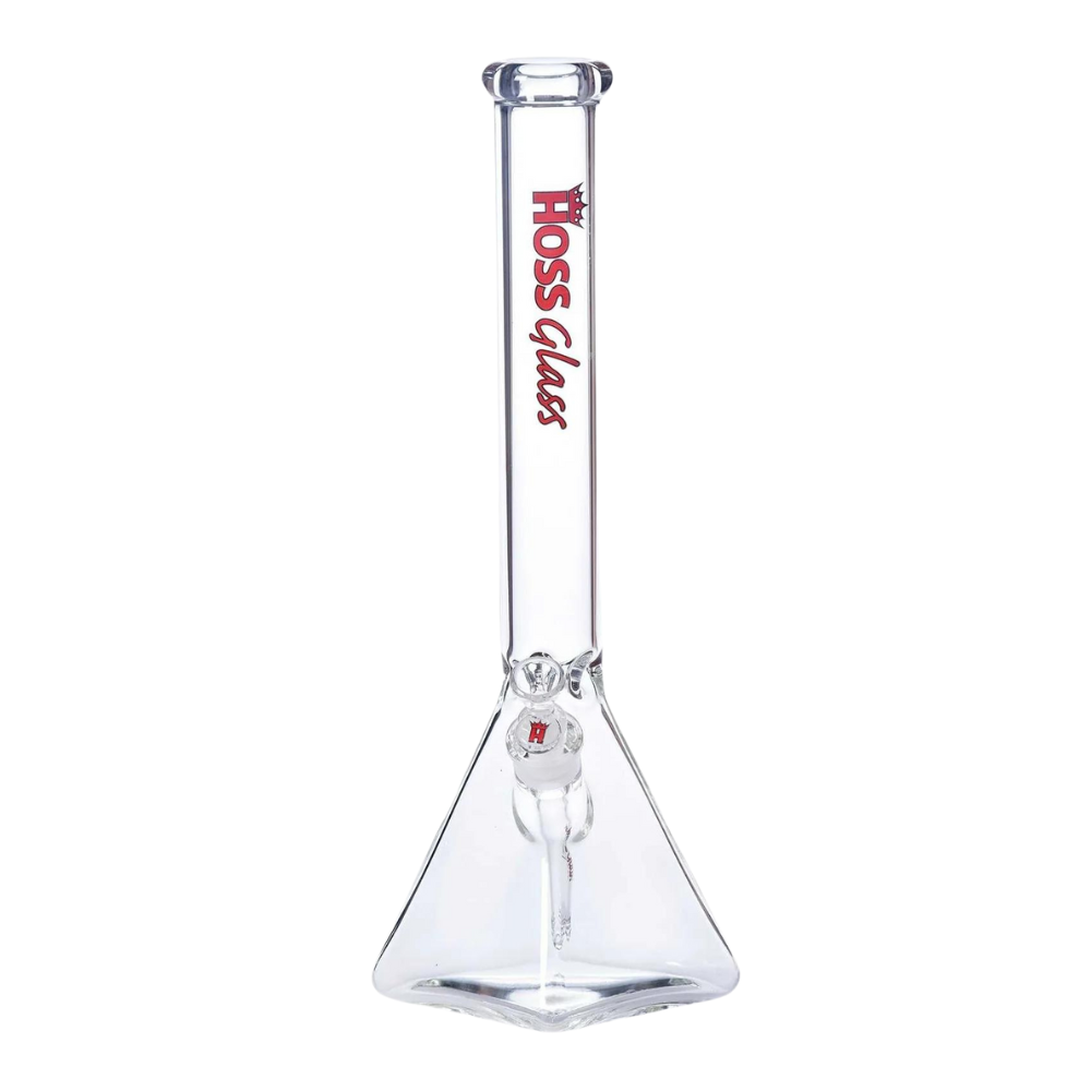 Hoss Glass - 18" 7mm Pyramid Base Beaker