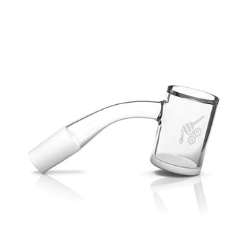 Honeybee Herb - 14mm 45 Degree Honey & Milk Bevel Quartz Banger - Male