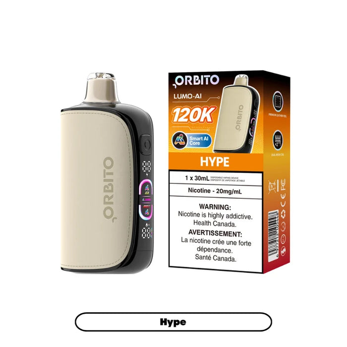 Orbito Lumo AI 120K Disposable Vape 30mL