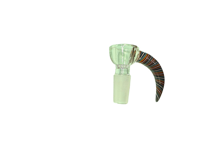 Wig-Wag Handle Glass Bowl